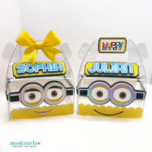 Load image into Gallery viewer, Handmade Minion Candy Boxes β Party Favors