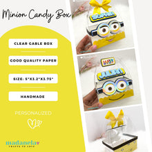 Load image into Gallery viewer, Handmade Minion Candy Boxes β Party Favors