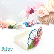 Cargar imagen en el visor de la galería, Moana Party Favors Clear Gable Box, Maui Birthday, Moana Party, Moana Goody Box, Moana Birthday, Party 6 Boxes