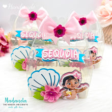 Cargar imagen en el visor de la galería, Moana Party Favors Clear Gable Box, Maui Birthday, Moana Party, Moana Goody Box, Moana Birthday, Party 6 Boxes