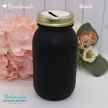 Load image into Gallery viewer, Personalized Mason Jar Money Bank – Handcrafted & Customizable