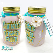 Load image into Gallery viewer, Personalized Mason Jar Money Bank – Handcrafted & Customizable