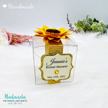 Cargar imagen en el visor de la galería, Sunflower Party Favor For Quinceanera, Baby Shower, Birthday Party, 10 Boxes