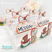 Cargar imagen en el visor de la galería, Bam Bam Favor Box Party, Flintstones Party, Pebbles Goody Box, African American Flintstones Birthday Party Set of Six Boxes