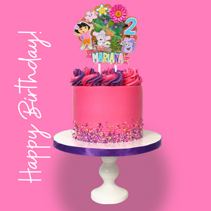 Dora The Explorer Cake Topper, Dora The Explorer Party Decorations, Dora The Explorer Birthday, Dora Shaker 3D Cake Topper