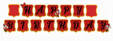 Load image into Gallery viewer, Minnie Mouse Happy Birthday Banner