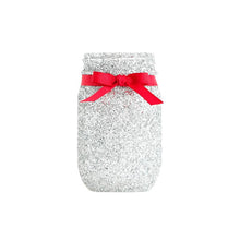 Cargar imagen en el visor de la galería, Mason Jars - Glitter Decorated Jars - Center Piece, Weddings, Sweet Sixteen, Quinceanera