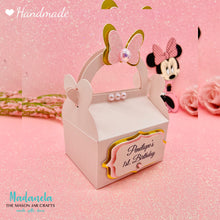 Cargar imagen en el visor de la galería, Minnie Mouse Party Favor Boxes, Candy Box For Minnie Mouse Party Decorations 10 or 25 Boxes