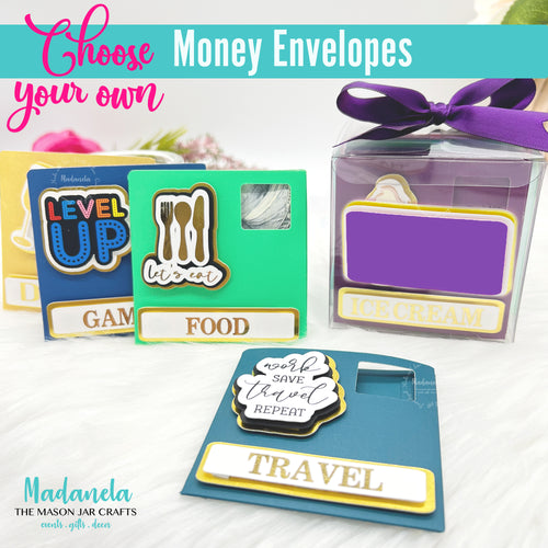 Money Envelopes, Saving Money Challenge, Envelope Money Savings Choose Your Own