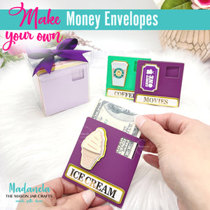 Money Envelopes, Saving Money Challenge, Envelope Money Savings Make Your Own