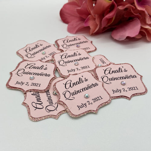 Personalized Tags For Party Favor Decorations