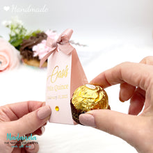 Load image into Gallery viewer, Quinceanera Favors, Sweet Sixteen Favors, Wedding Favors, Party Favors With Ferrero Chocolate 12