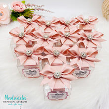 Load image into Gallery viewer, Wedding Favors, Elegant Clear Party Favor Box, Quinceanera Favor, Sweet Sixteen Favor